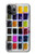 S3956 Graphique de boîte à palette aquarelle Etui Coque Housse pour iPhone 11 Pro Max