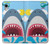 S3947 Caricature d'hélicoptère de requin Etui Coque Housse pour iPhone XR