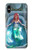 S3911 Jolie petite sirène Aqua Spa Etui Coque Housse pour iPhone X, iPhone XS