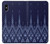 S3950 Motif textile thaïlandais bleu Etui Coque Housse pour iPhone X, iPhone XS