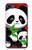 S3929 Panda mignon mangeant du bambou Etui Coque Housse pour iPhone 7, iPhone 8, iPhone SE (2020) (2022)