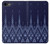 S3950 Motif textile thaïlandais bleu Etui Coque Housse pour iPhone 7, iPhone 8, iPhone SE (2020) (2022)