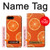 S3946 Motif orange sans couture Etui Coque Housse pour iPhone 7 Plus, iPhone 8 Plus