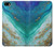 S3920 Couleur bleu océan abstrait émeraude mélangée Etui Coque Housse pour iPhone 5 5S SE