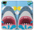 S3947 Caricature d'hélicoptère de requin Etui Coque Housse pour iPhone 5 5S SE