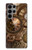 S3927 Boussole Horloge Gage Steampunk Etui Coque Housse pour Samsung Galaxy S23 Ultra