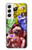 S3914 Galaxie colorée de costume d'astronaute de nébuleuse Etui Coque Housse pour Samsung Galaxy S22