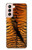 S3951 Marques de larme d'oeil de tigre Etui Coque Housse pour Samsung Galaxy S21 5G