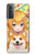 S3918 Bébé Corgi Chien Corgi Fille Bonbons Etui Coque Housse pour Samsung Galaxy S21 Plus 5G, Galaxy S21+ 5G