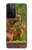 S3917 Cochon d'Inde géant de la famille Capybara Etui Coque Housse pour Samsung Galaxy S21 Ultra 5G