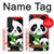 S3929 Panda mignon mangeant du bambou Etui Coque Housse pour Samsung Galaxy S21 FE 5G