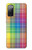 S3942 Tartan à carreaux arc-en-ciel LGBTQ Etui Coque Housse pour Samsung Galaxy S20 FE