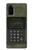 S3959 Impression graphique de la radio militaire Etui Coque Housse pour Samsung Galaxy S20