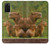 S3917 Cochon d'Inde géant de la famille Capybara Etui Coque Housse pour Samsung Galaxy S20 Plus, Galaxy S20+