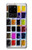 S3956 Graphique de boîte à palette aquarelle Etui Coque Housse pour Samsung Galaxy S20 Ultra