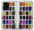 S3956 Graphique de boîte à palette aquarelle Etui Coque Housse pour Samsung Galaxy S20 Ultra