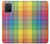 S3942 Tartan à carreaux arc-en-ciel LGBTQ Etui Coque Housse pour Samsung Galaxy S10 Lite