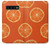 S3946 Motif orange sans couture Etui Coque Housse pour Samsung Galaxy S10