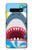 S3947 Caricature d'hélicoptère de requin Etui Coque Housse pour Samsung Galaxy S10