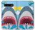 S3947 Caricature d'hélicoptère de requin Etui Coque Housse pour Samsung Galaxy S10