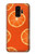 S3946 Motif orange sans couture Etui Coque Housse pour Samsung Galaxy S9 Plus