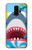 S3947 Caricature d'hélicoptère de requin Etui Coque Housse pour Samsung Galaxy S9 Plus