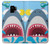 S3947 Caricature d'hélicoptère de requin Etui Coque Housse pour Samsung Galaxy S9