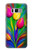 S3926 Peinture à l'huile de tulipe colorée Etui Coque Housse pour Samsung Galaxy S8