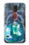 S3912 Jolie petite sirène Aqua Spa Etui Coque Housse pour Samsung Galaxy S5