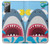 S3947 Caricature d'hélicoptère de requin Etui Coque Housse pour Samsung Galaxy Note 20