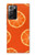 S3946 Motif orange sans couture Etui Coque Housse pour Samsung Galaxy Note 20 Ultra, Ultra 5G