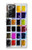 S3956 Graphique de boîte à palette aquarelle Etui Coque Housse pour Samsung Galaxy Note 20 Ultra, Ultra 5G