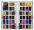 S3956 Graphique de boîte à palette aquarelle Etui Coque Housse pour Samsung Galaxy Note 20 Ultra, Ultra 5G