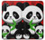 S3929 Panda mignon mangeant du bambou Etui Coque Housse pour Samsung Galaxy Note 10