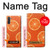 S3946 Motif orange sans couture Etui Coque Housse pour Samsung Galaxy Note 10