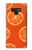 S3946 Motif orange sans couture Etui Coque Housse pour Note 9 Samsung Galaxy Note9