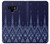 S3950 Motif textile thaïlandais bleu Etui Coque Housse pour Note 9 Samsung Galaxy Note9