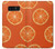 S3946 Motif orange sans couture Etui Coque Housse pour Note 8 Samsung Galaxy Note8