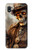 S3949 Crâne Steampunk Fumer Etui Coque Housse pour Samsung Galaxy A10e
