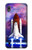 S3913 Navette spatiale nébuleuse colorée Etui Coque Housse pour Samsung Galaxy A10