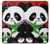 S3929 Panda mignon mangeant du bambou Etui Coque Housse pour Samsung Galaxy A10
