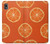 S3946 Motif orange sans couture Etui Coque Housse pour Samsung Galaxy A10