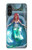 S3911 Jolie petite sirène Aqua Spa Etui Coque Housse pour Samsung Galaxy A13 5G