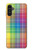 S3942 Tartan à carreaux arc-en-ciel LGBTQ Etui Coque Housse pour Samsung Galaxy A13 5G