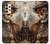 S3949 Crâne Steampunk Fumer Etui Coque Housse pour Samsung Galaxy A13 4G