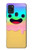 S3939 Sourire mignon de crème glacée Etui Coque Housse pour Samsung Galaxy A21s