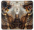 S3949 Crâne Steampunk Fumer Etui Coque Housse pour Samsung Galaxy A21s