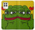 S3945 Pepe Love doigt du milieu Etui Coque Housse pour Samsung Galaxy A22 4G