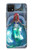 S3912 Jolie petite sirène Aqua Spa Etui Coque Housse pour Samsung Galaxy A22 5G