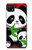 S3929 Panda mignon mangeant du bambou Etui Coque Housse pour Samsung Galaxy A22 5G